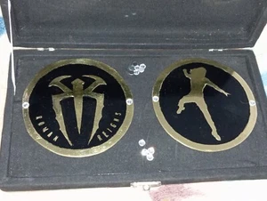 WWE Authentic Roman Reigns Replica Belt Side Plates - Picture 1 of 5