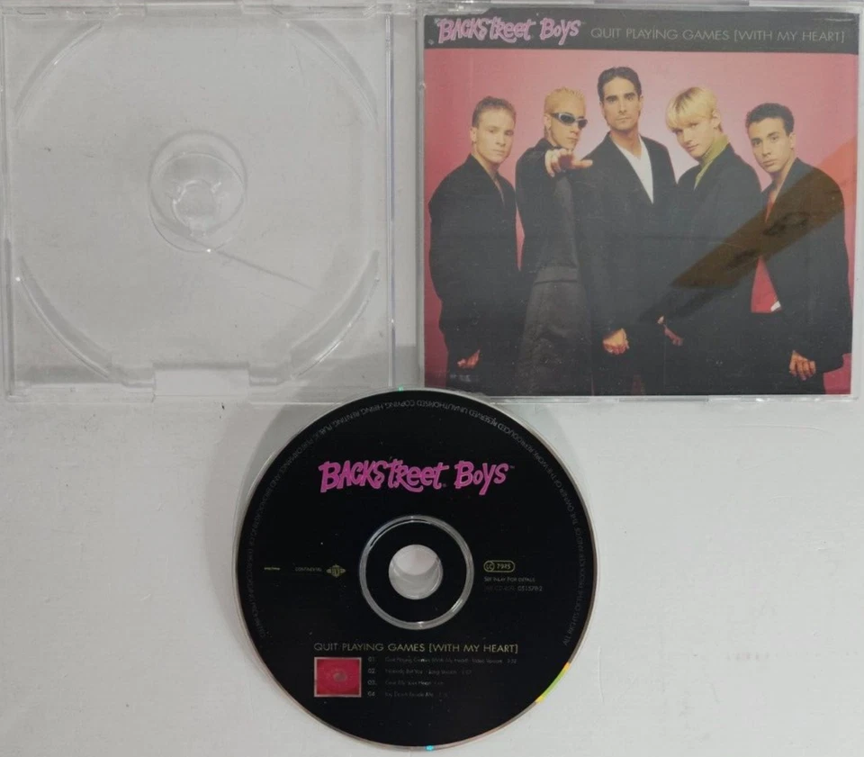 Backstreet Boys - Quit Playing Games With My Heart CD single Foto 1 de 1