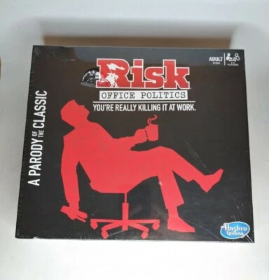 Risk: Office Politics Edition Adult Party Game 2-4Players Hasbro 2018 New - Image 1 of 2