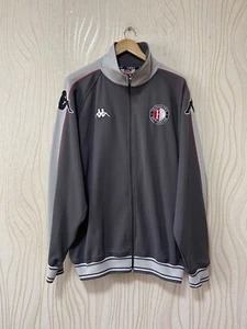 FEYENOORD ROTTERDAM FOOTBALL SOCCER TRACK JACKET KAPPA sz 2XL - Picture 1 of 15