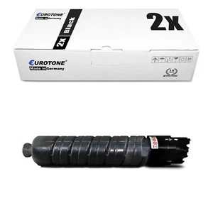 2x Toner f�r Ricoh MP C401 C400sr C401spf�C401zsp C300 C300sr C401srsp BLACK - Afbeelding 1 van 5