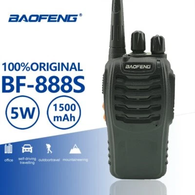 Baofeng BF-888S 5W Walkie Talkie UHF Radio 400-470MHz Handheld Ham Radio BF888S - Image 1 of 4