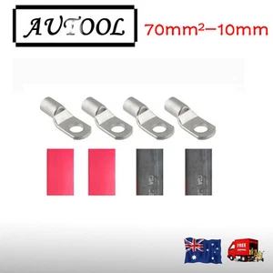 4 X Battery Cable Lead Lug Terminals 70-10 for Electrical wire AU seller - Bild 1 von 3