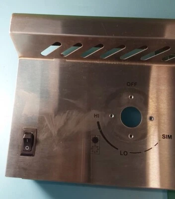 Panel de control y placa frontal OEM NXR Stove DGRB3602 GL3600200090C Foto 1 de 4