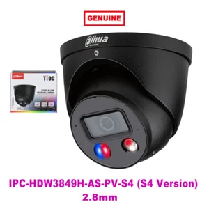DAHUA 8MP 4K IPC-HDW3849H-AS-PV-S5 AI IR Smart Dual lights TiOC2.0 POE IP Camera - Picture 1 of 23