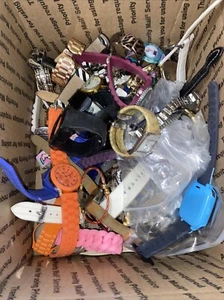 HUGE WATCH LOT for PARTS REPAIRS CRAFTS 12 LBS 13 OZ Mixed Type Untested Lot 5 - Picture 1 of 4