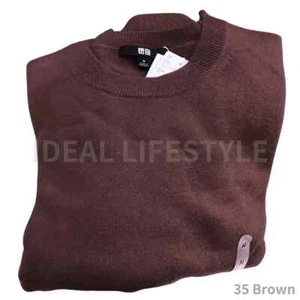 UNIQLO Cashmere crew neck sweater 469479 XS-3XL JAPAN NEW Authentic - Picture 1 of 39