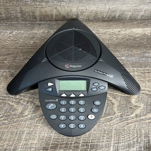 Polycom SoundStation 2 2201-15100-601 Conference Phone Only Untested - Picture 1 of 12