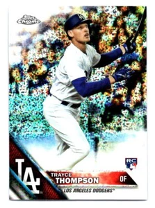 2016 Topps Chrome Update #HMT18 Trayce Thompson Rookie - Picture 1 of 2