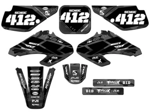 2001-2003 XR 70 APACHE Grey Senge Graphics Kit Compatible with Honda - Picture 1 of 10