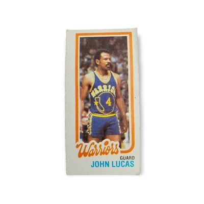1980-81 Topps Basketball John Lucas Card #96 Golden State Warriors - Image 1 of 2