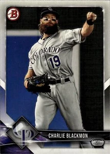 2018 Bowman #53 Charlie Blackmon - Picture 1 of 2