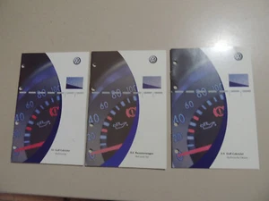 VW Golf 4 Cabrio let manual de instrucciones libro de a bordo - Imagen 1 de 3