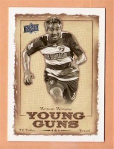 2008 Upper Deck MLS Young Guns #YG5 Arturo Alvarez - Flat S/H