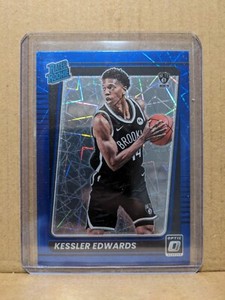 2021-22 Donruss Optic Kessler Edwards Rated Rookie RC #154 Blue Velocity Nets