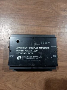 BLONDER TONGUE ACA-35-1000 APARTMENT COMPLEX AMPLIFIER - Picture 1 of 2
