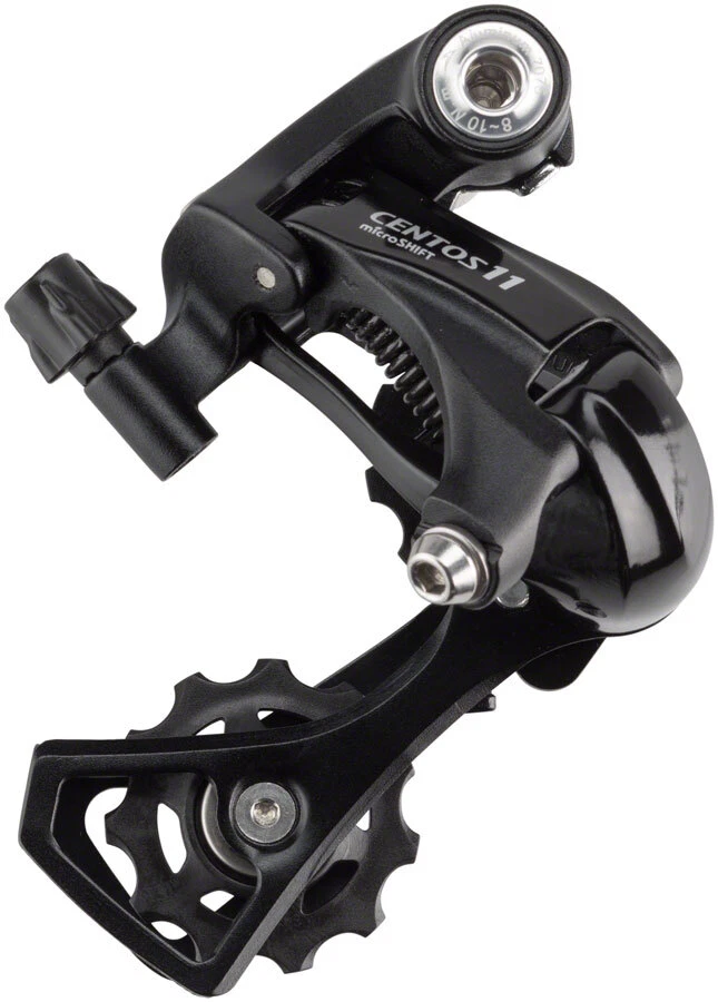 microSHIFT Centos Rear Derailleur - 11 Speed Short Cage Black - Image 1 of 1