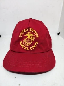 Barker Speciality Truckermütze rot Druckknopflasche United States Marine Corps - Bild 1 von 9