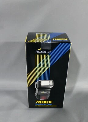 PROMASTER 7200EDF Electronic Flash, For Digital & Traditional Cameras. - Image 1 of 4