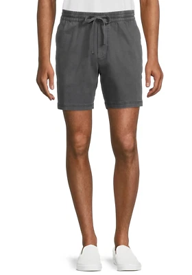 Pantalones cortos No Boundaries grises de sarga elástica de 7"" para hombre talla XL (40-42) NUEVOS Foto 1 de 4