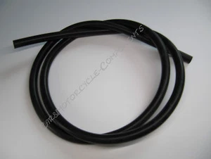 Tubo Bassa Pressione Tubo in Silicone Nero 3mm Universale Turbo Al Metro Nuovo - Picture 1 of 2
