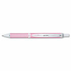 Pentel EnerGel Alloy RT Retractable Liquid Gel Pen .7mm Pink Barrel Black Ink