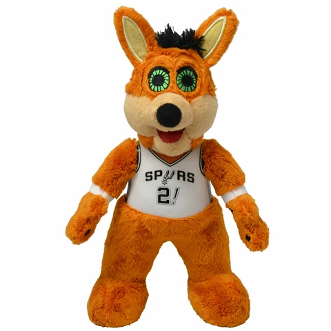 Bleacher Creatures San Antonio Spurs Coyote 10" Mascot Plush Figure Cover