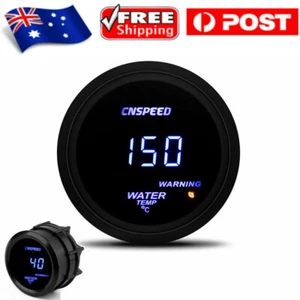 2" 52mm Blue Digital LED Car Auto Water Temp Gauge Temperature Meter Sensor Kit - Picture 1 of 10