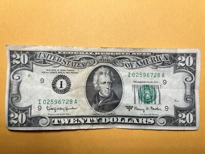1963-A $20 Twenty Dollar Bill AMAZING CONDITION ** Minneapolis ** Minnesota!! - Image 1 of 4