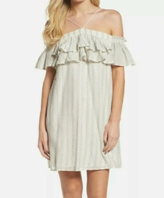 Vestido Greylin Avery Fuera del Hombro Mini Cambio Corto Informal Nuevo con Etiquetas M Mediano  Foto 1 de 4