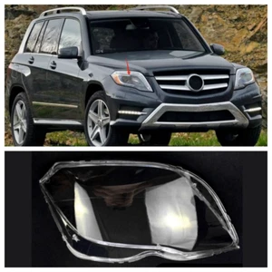 For Mercedes GLK X204 2013-2015 Right Side Headlight Clear Lens Cover + Sealant - Picture 1 of 9