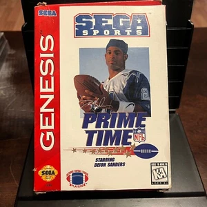 Prime Time NFL (Sega Genesis) CIB Complete - Picture 1 of 3