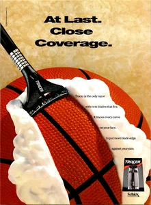 1993 Schick Tracer Razor At Last Close Coverage Vintage Print Ad Full Pg Color - Picture 1 of 1
