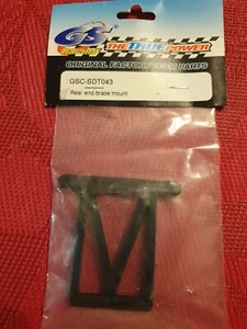 GS RACING GSC SDT043 Rear Brace Mount Suit SHADOW Truggy 1/10 - Picture 1 of 2