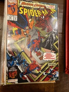 SPIDER-MAN #35 36 (1993) MAXIMUM CARNAGE VENOM HIGH GRADE MARVEL COMICS - Picture 1 of 5