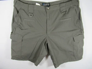 Pantaloncini cargo tattici LAPG uomo taglia 42 ripstop 11" cuciture interne grigio - Foto 1 di 5