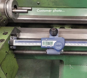 Emco Compact 8 Drehmaschine digitale Auslesung DRO - Schnellspanner - Bild 1 von 5