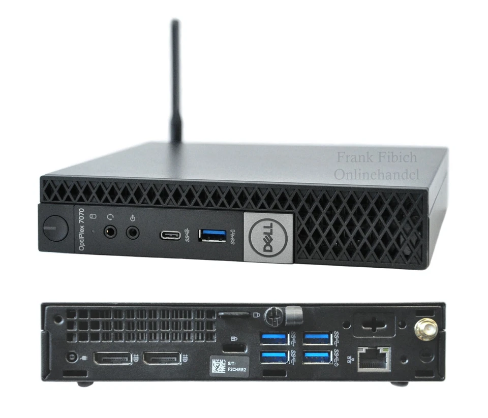 Mini PC Dell OptiPlex 7070 Micro NVMe SSD i3 i5 i7  16/32GB RAM  WLAN Win 11 Pro - Bild 1 von 1