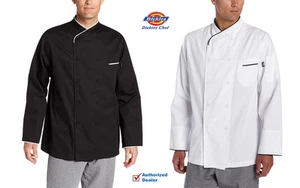 Dickies Chef Moreno Executive Chef Coat, Chef Uniform 100% Cotton DC106  - Picture 1 of 5