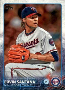 2015 Topps #415 Ervin Santana Minnesota Twins - Picture 1 of 2