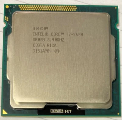 Intel Core i7-2600 Processor 3.40GHz LGA1155 CPU SR00B - Image 1 of 2