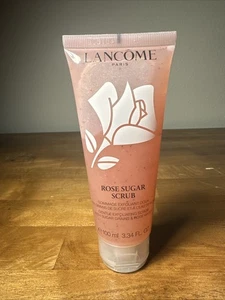 Lancome Paris Rose Sugar Scrub 100ml / 3.34 oz NEW Made In France AA - Picture 1 of 7