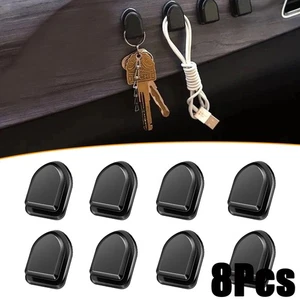 8 Piezas Mini Gancho Interior Coche Organizador Percha Gafas de Sol Soporte Clip Accesorios - Imagen 1 de 10