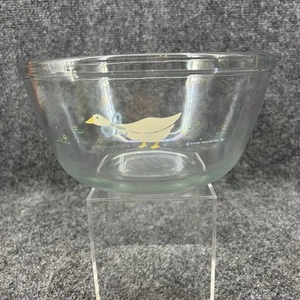 Vintage Anchor Hocking Blue Ribbon Country Goose 2.5 Qt Mixing Bowl Cottage Core - Picture 1 of 8