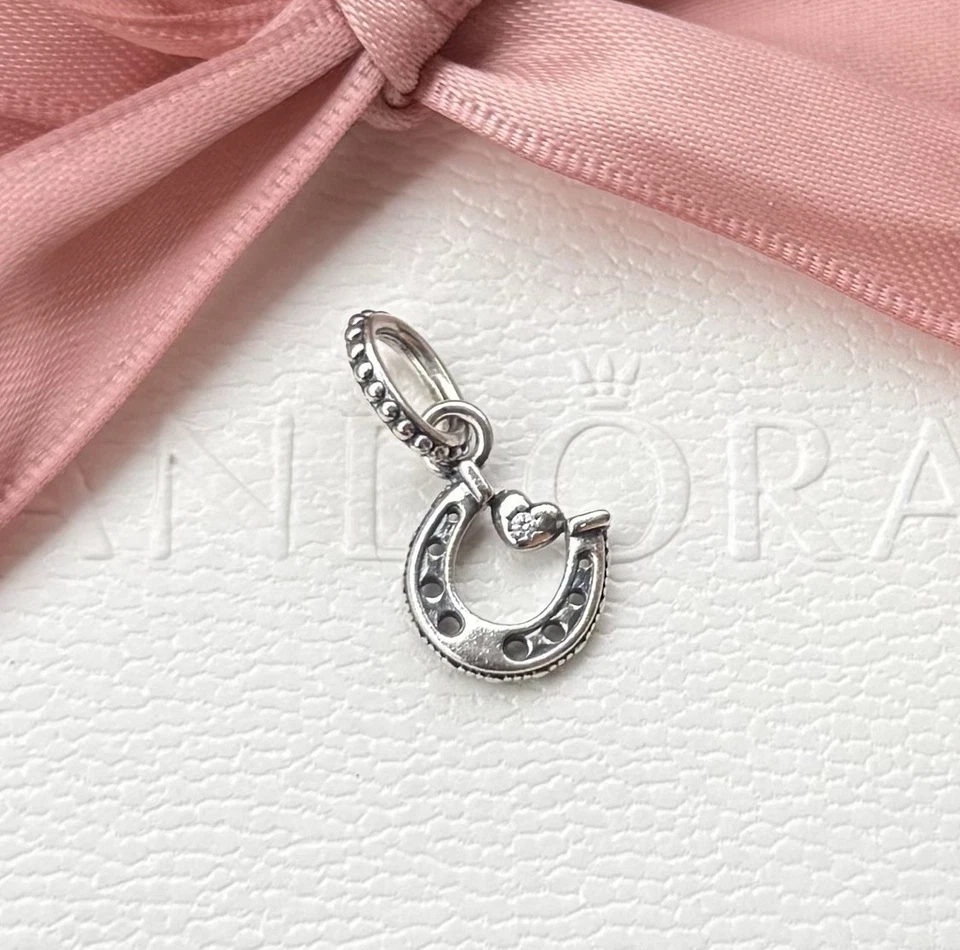 Original Pandora Anhänger „Glückshufeisen“ silber 925, #799157C01 - Bild 1 von 2