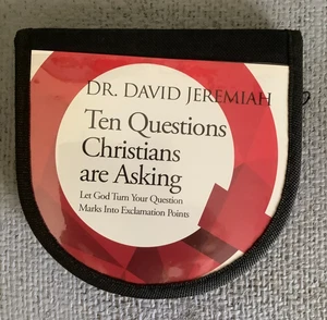 Dr David Jeremiah Ten Questions Christians Are Asking 10 CD Disc Set VERY GOOD - Picture 1 of 3