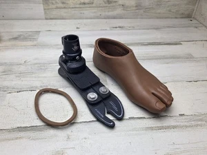 OSSUR PRO-FLEX LP LOW PROFILE 3-BLADE SPLIT TOE PROSTHETIC FOOT Left Sz 25 Cat 6 - Picture 1 of 19