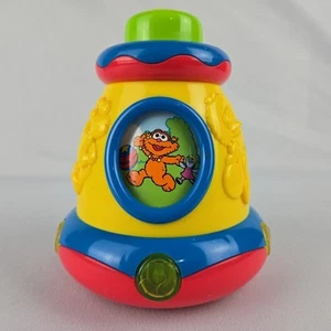 TYCO Vintage Sesame Street Music Luci e Spinning Giocattolo 1999 Sviluppo Giocattolo - Foto 1 di 18