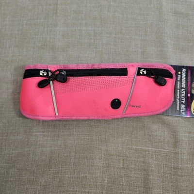 Hind Women Running Utility Belt Pink Mesh Fits Most Phones iPhone 6 Galaxy S4 - Image 1 of 4