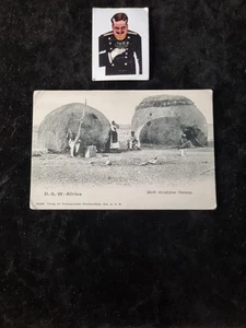 Postkarte Kolonien D.S.W.A Um 1900 Werft Christlicher Hereros - Bild 1 von 4